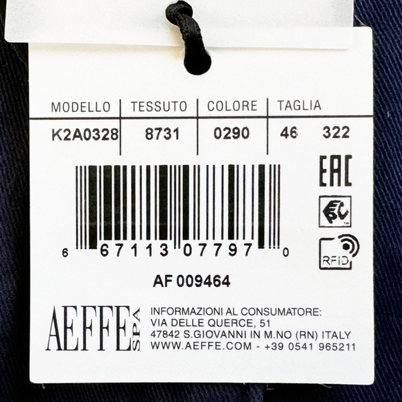 NWT Moschino Navy Blue Cargo Jeans - Picture 12 of 16